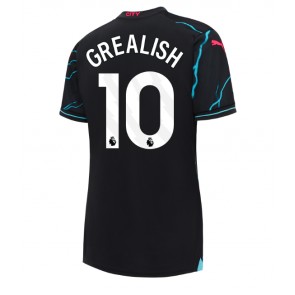 Manchester City Jack Grealish #10 kläder Kvinnor 2023-24 Tredje Tröja Kortärmad